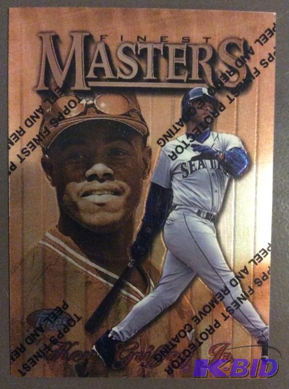 Ken Griffey Jr 1996Topps Masters 238Masterful Moment