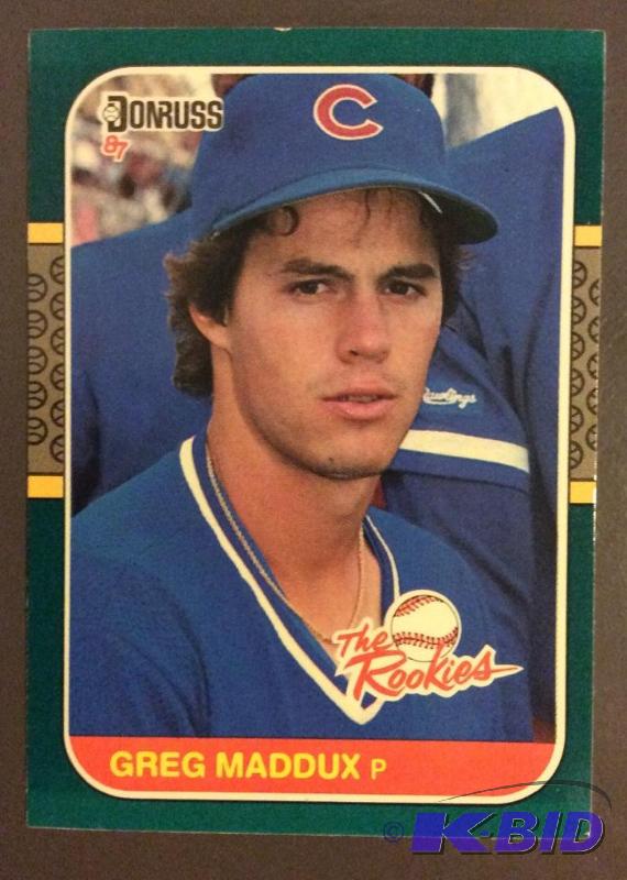 Greg Maddux1986 Doruss 52Chicago Cubs