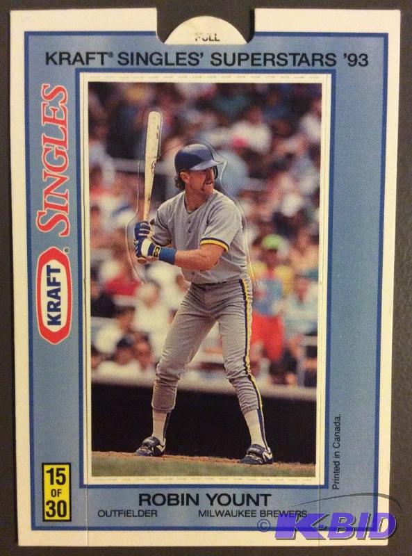 Robin Yount1993 Kraft SinglesPop Up Card15 of 30