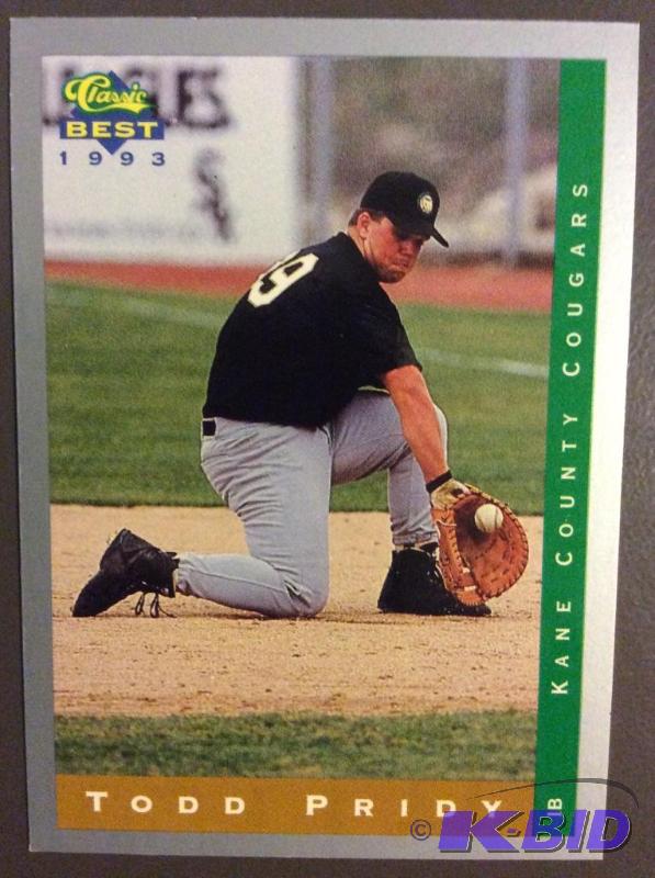 Todd Pridy1993 Classic BestKane County Cougers