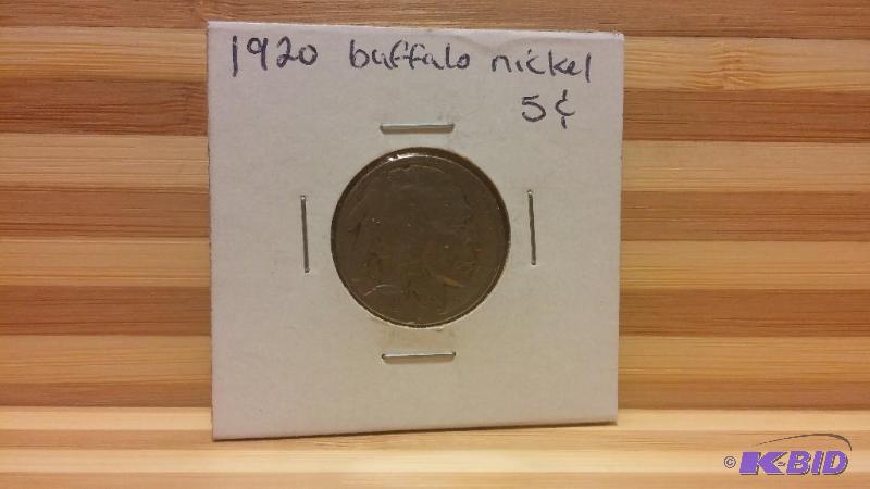 1920 BUFFALO NICKEL...