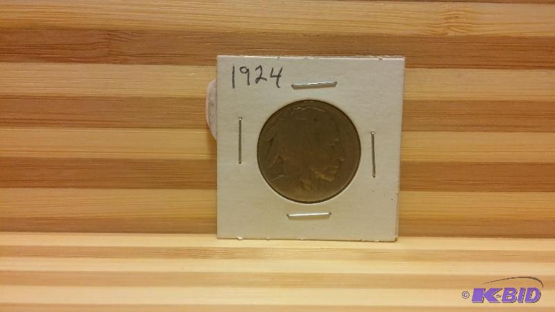 1924 BUFFALO NICKEL...