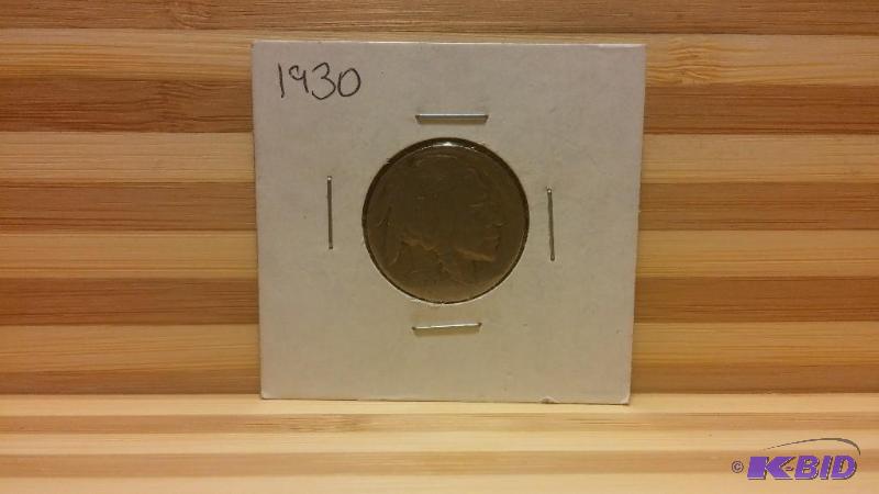 1930 BUFFALO NICKEL...