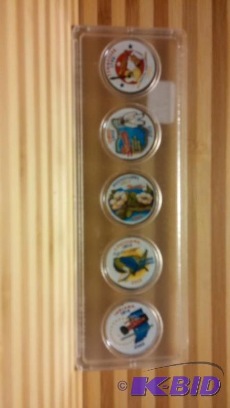 2002 COLORIZED STATEHOOD QUARTERS IN PLASTIC ...