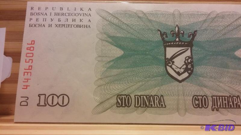 BOSNIA FOREIGN NOTE UNCIRCULATED...