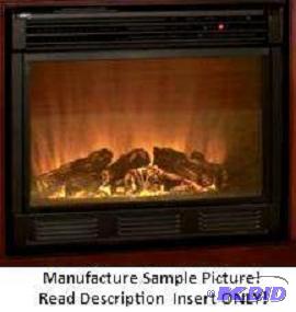 lot 39 image: Electric Fireplace Insert - 24.25" w x 2...