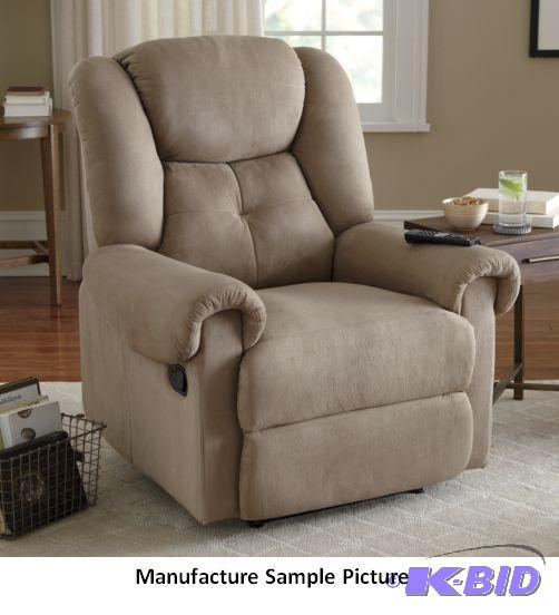 lot 65 image: Microfiber Recliner - Sink into our marshmall...
