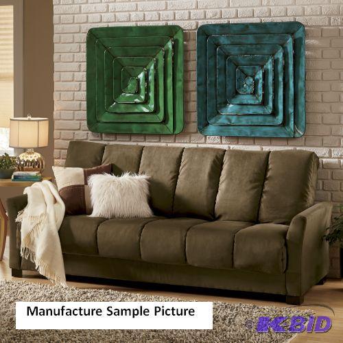 lot 77 image: Plump And Comfy Santos Dark Brown Microfiber ...
