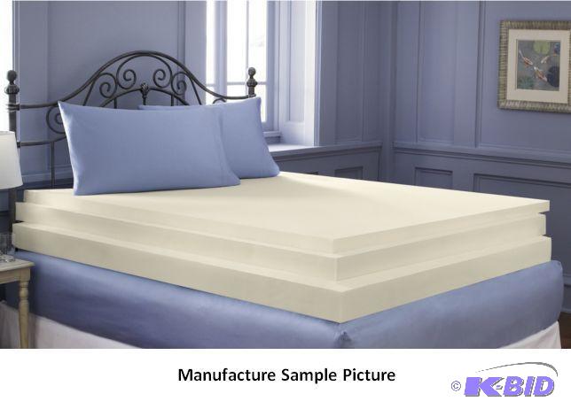lot 79 image: Sleep Connection 4" Foam Top Mattress To...