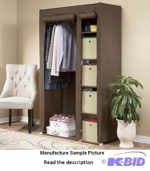 lot 87 image: Storage Closet - Dark Brown - Get valuable st...