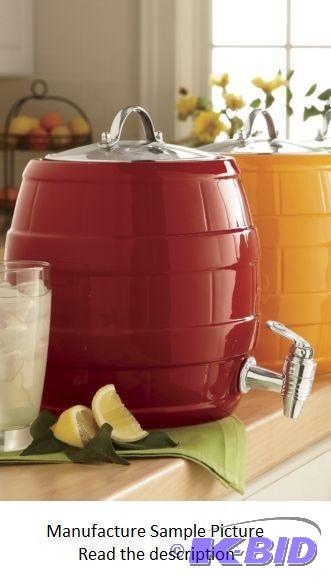 lot 91 image: Del Sol Barrel Beverage Dispenser - When it c...