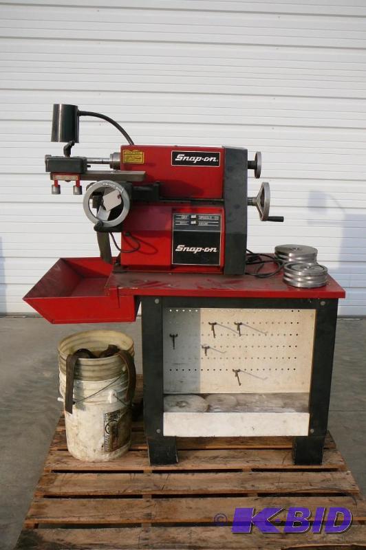 Snap on Brake Lath Model 102 with fixtures...