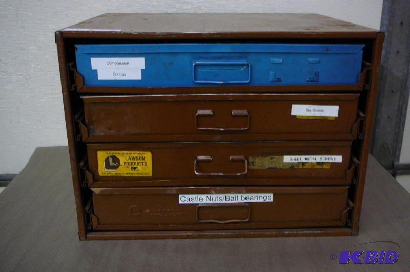 Parts Bins 4 Drawers with Hardware 1- Compres...