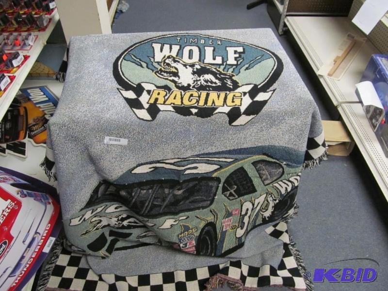 lot 148 image: Wolf Racing Wall Hanging Large New NICE