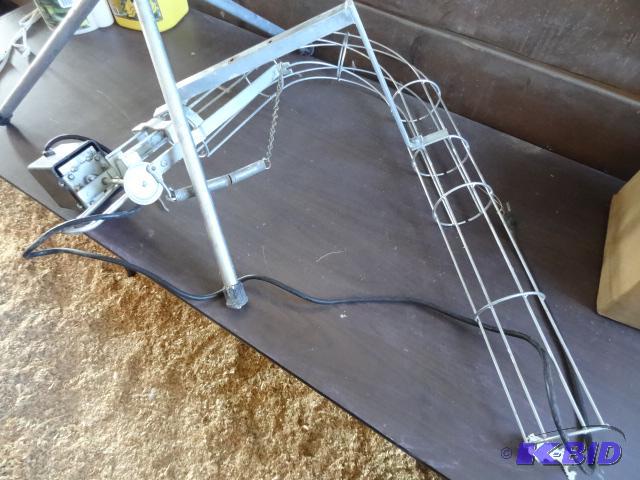 lot 140 image: Softball Pitching Machine. Currently dissasse...