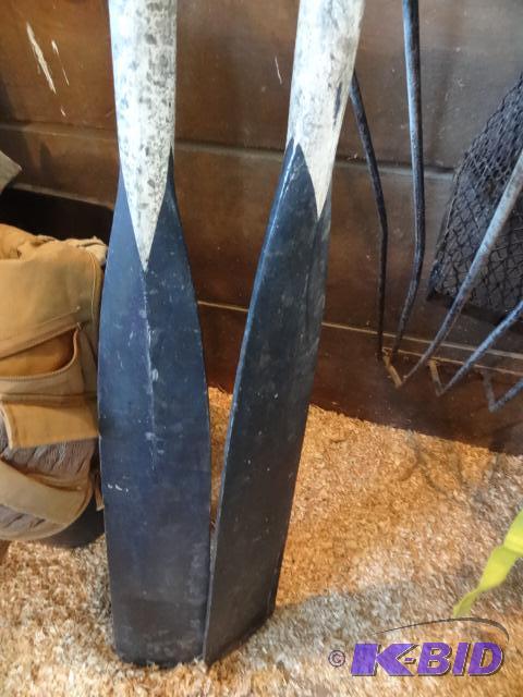 lot 155 image: 2 Boat Oars...