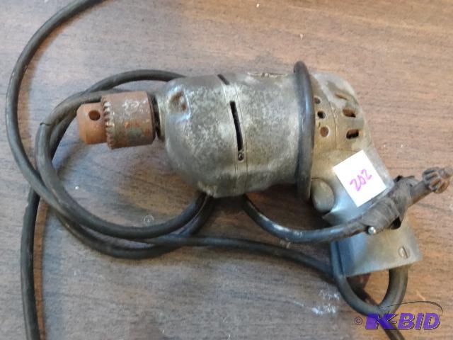 lot 202 image: Black and Decker 38 Drill...