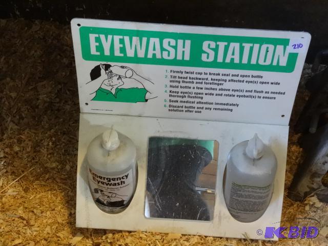 lot 210 image: Eye Wash Station...