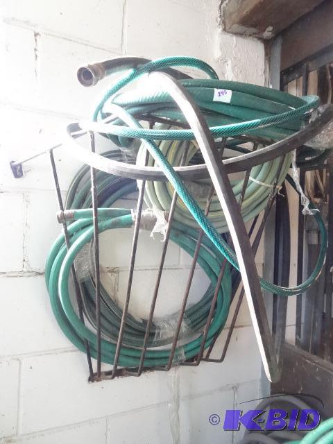 lot 245 image: Lots of Misc Small garden hoses....