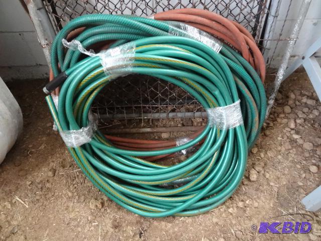 lot 247 image: 3 Garden hoses...