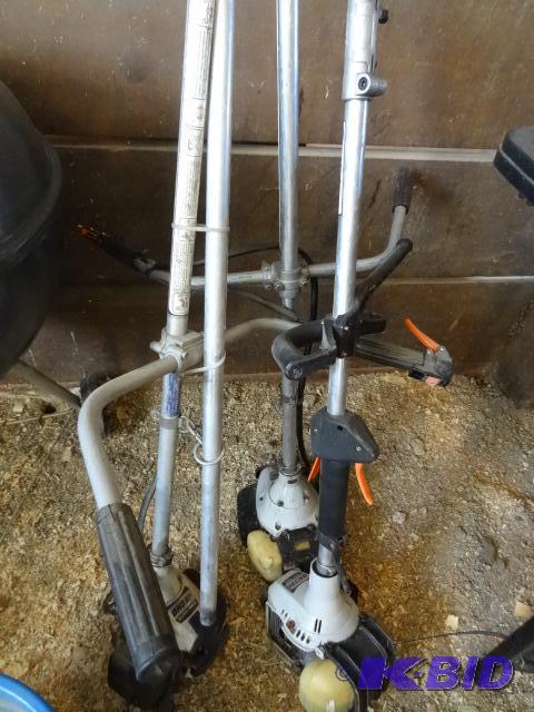 lot 257 image: 3 Echo Weed Trimmers for Parts...