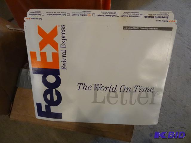 lot 301 image: Fed Ex Overnight Envelopes...