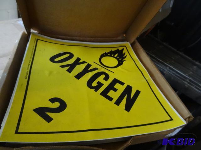 lot 4 image: Misc placard stickers...