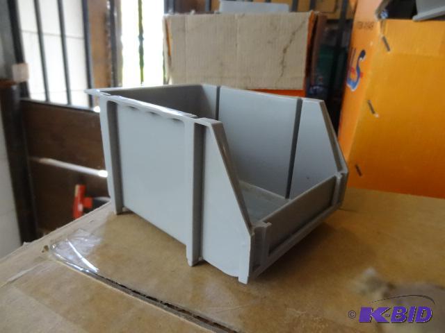 lot 5 image: 4 x 5 x 3 Plastic hardware Bins. Qty 39...