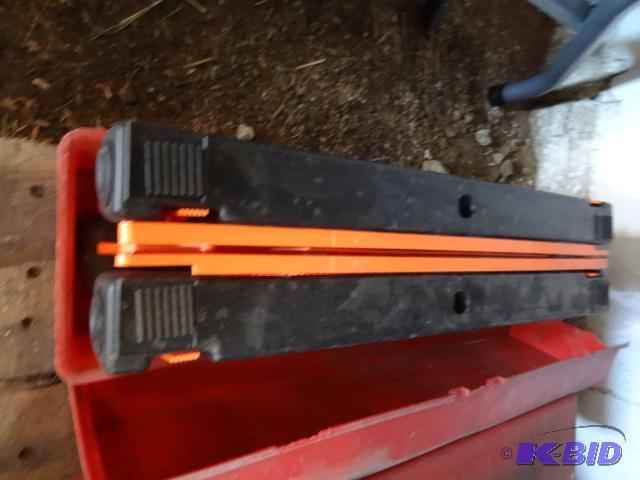 lot 58 image: Roadside Safety Triangle Kits...
