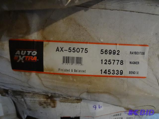 lot 95 image: Auto Xtra Wheel Rotor for Chevy 1 ton Trucks ...