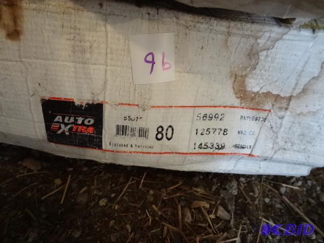 lot 96 image: Auto Xtra Wheel Rotor for Chevy 1 ton Trucks ...