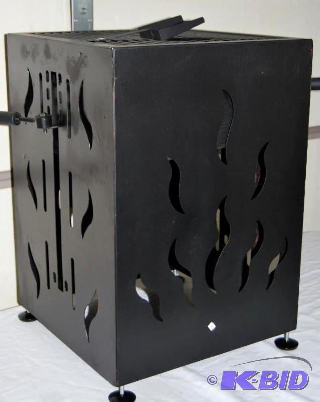 Backyard Firepit &amp BBQ Grill, laser cut f...