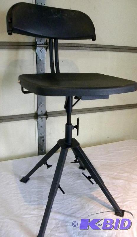 Ground Blind Seat, 4 aluminum legs, 360 degre...