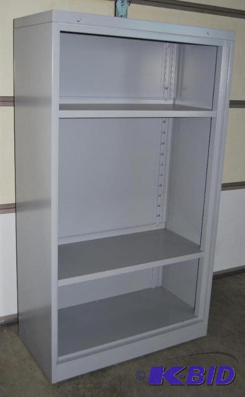 U.S. Military Steel Bookcase, 50x 30, hea...