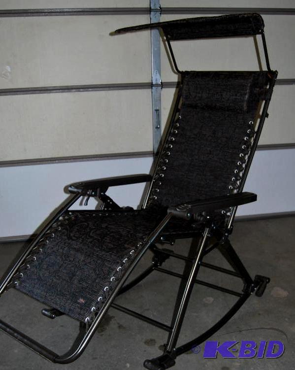 Bliss Zero Gravity Chair  Rocker with Sun Ca...