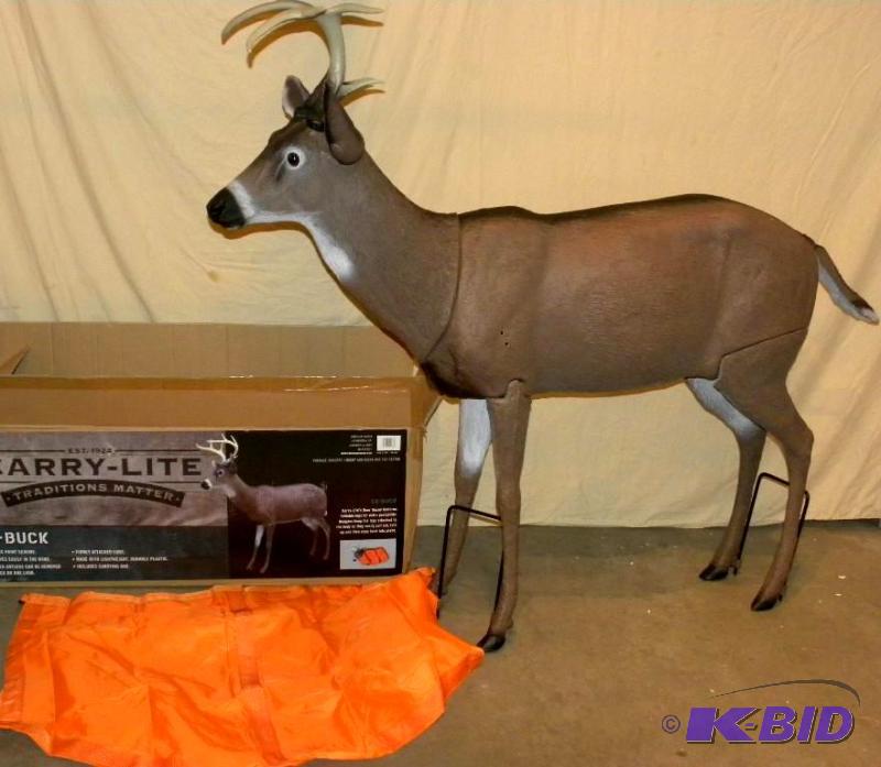 Carry Lite EZ-Buck Deer Decoy, lifelike color...