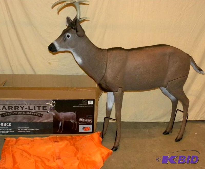 Carry Lite EZ-Buck Deer Decoy, lifelike color...