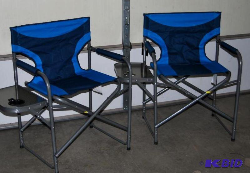 Pair of MAC Sports Portable Directors Chairs...