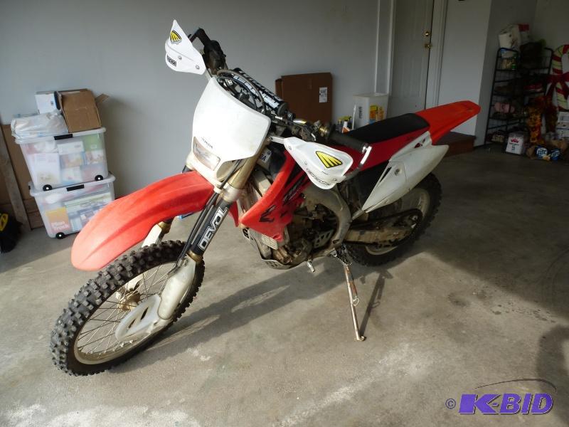 2006 Honda CBF450X Has 450 cc engine, 5 spee...