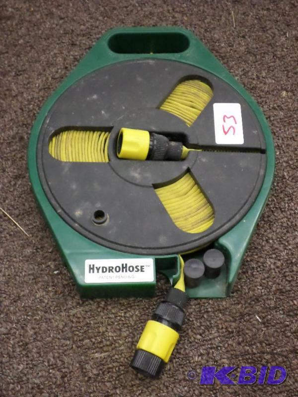 lot 53 image: Hydro-Hose Garden Hose With Reel...