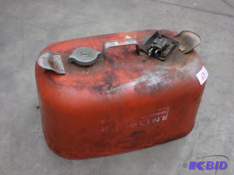 lot 69 image: 5-Gallon Steel Outboard Motor Fuel Tank...