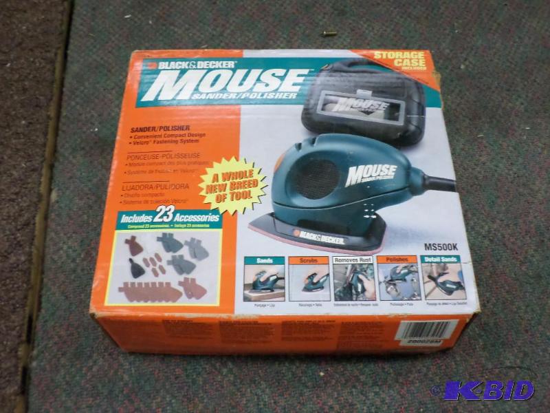 lot 86 image: Black & Decker Mouse SanderPolisher...