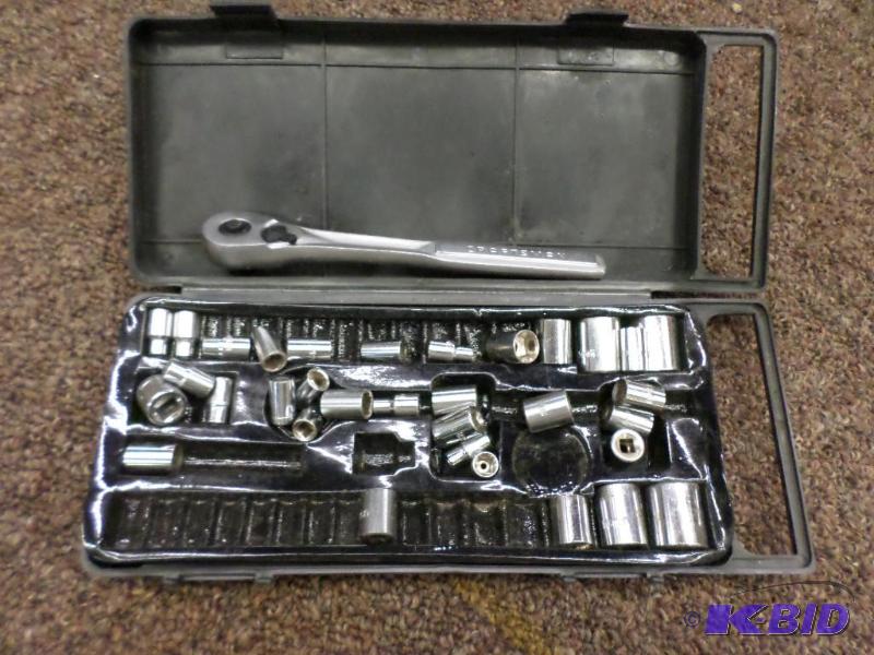 lot 92 image: 40-Piece Socket Set, Incomplete...