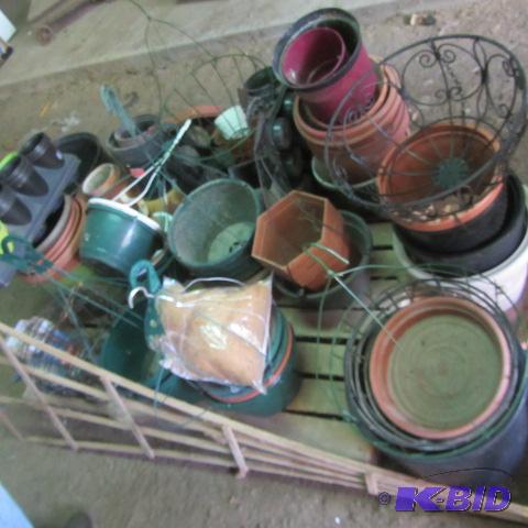 Trellis, Baskets, Planters