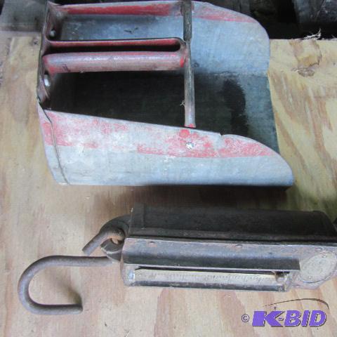 Vintage Hanging Scale, Scoop