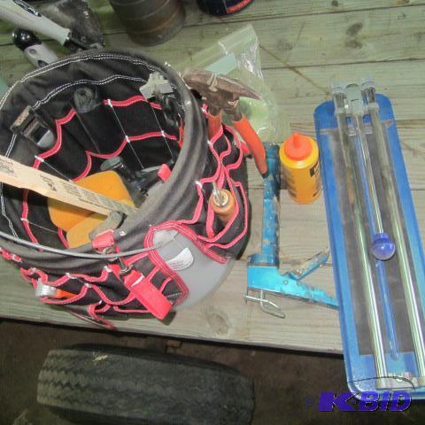 Bucket Liner, Tile Cutter