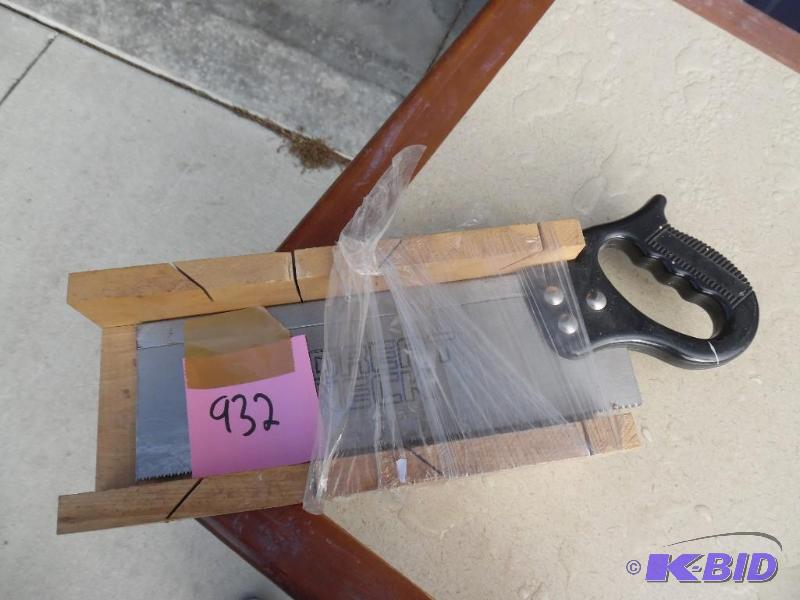 lot 138 image: Back Saw