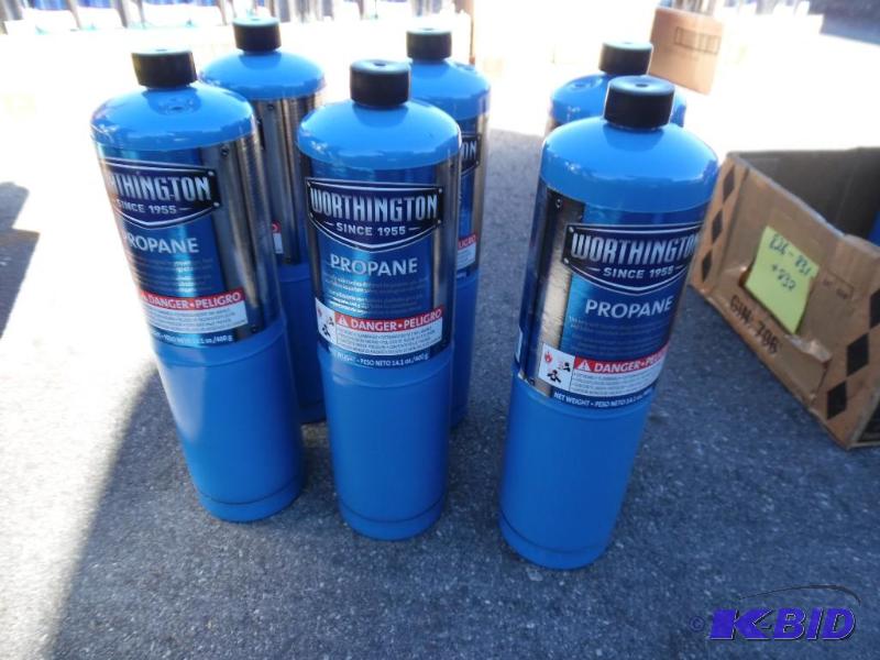 lot 32 image: Propane Cyliners
