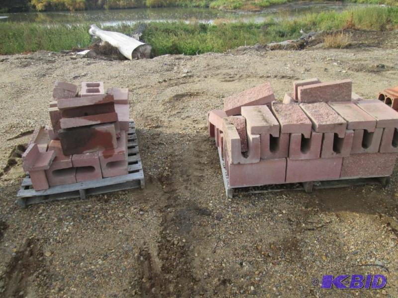 lot 12 image: Red Concrete Blocks