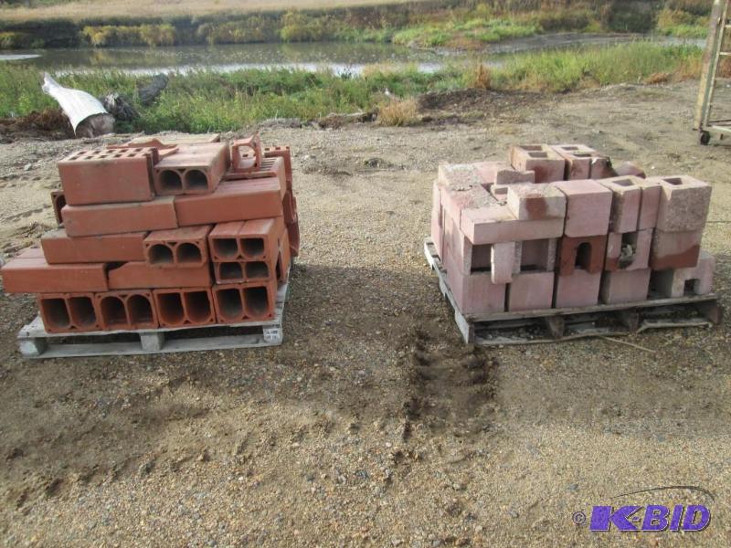 lot 13 image: Red Concrete Blocks